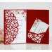 Invitation Card Laser Cut Iridescent Paper Wedding Invitation Personalized Custom